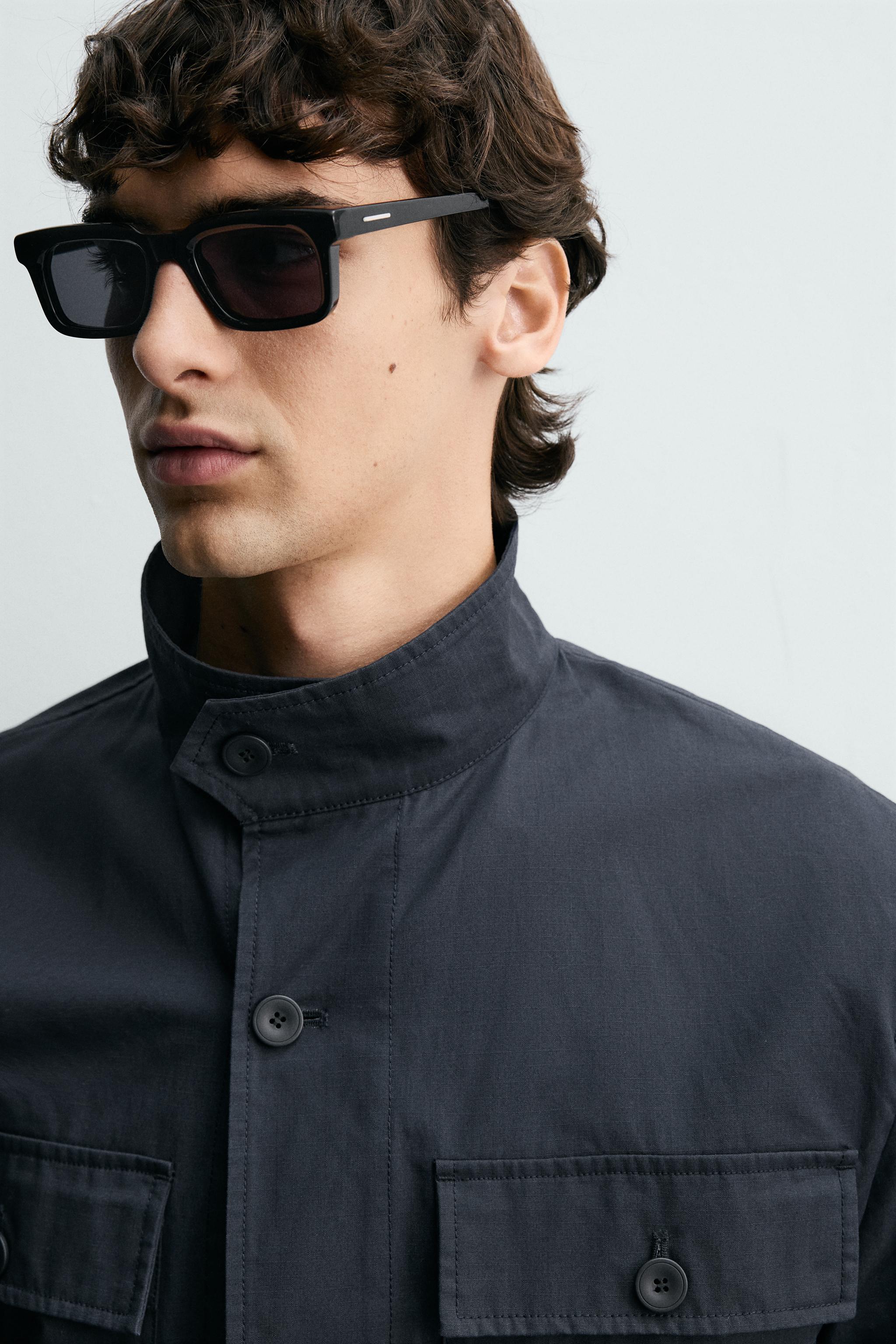 STRUCTURED POCKET OVERSHIRT